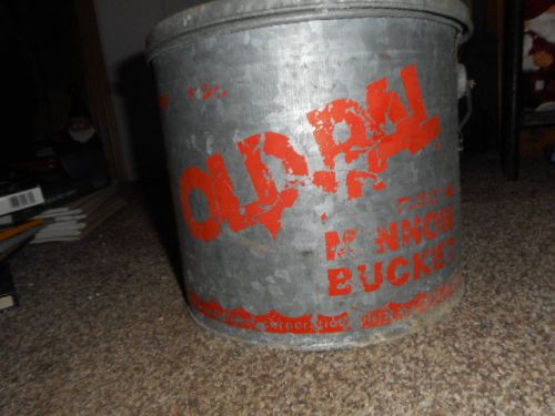 Old pal floating minnow bait double bucket for sale