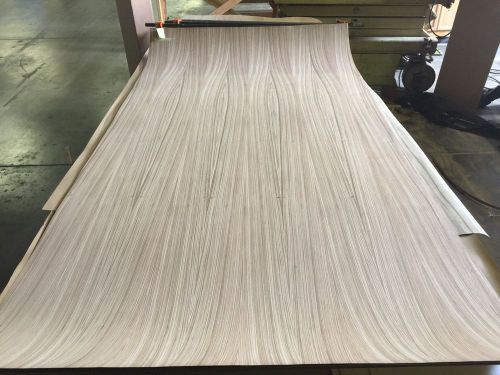 Wood veneer zebrawood 48x96 1 piece 10mil paper backed &#034;exotic&#034; box 7 # 17 for sale