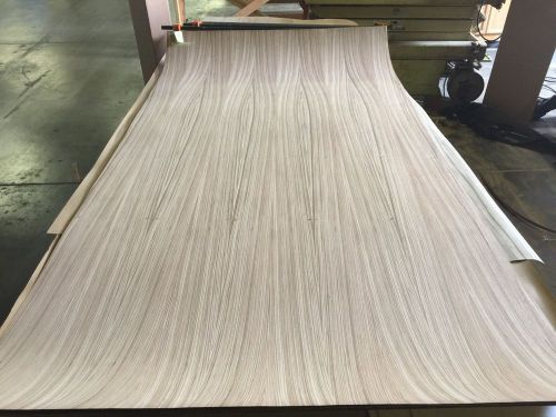 Wood Veneer Zebrawood 48x96 1 Piece 10Mil Paper Backed &#034;EXOTIC&#034; BOX 7 # 17