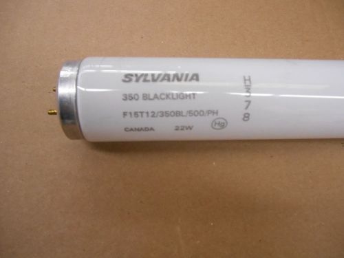 Sylvania F15T12/350BL/500/PH Black Light LOT of 10