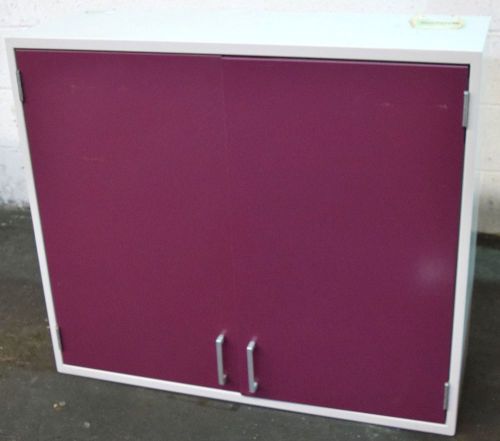 Fisher hamilton 36&#034; 2 door lab wall cabinet for sale