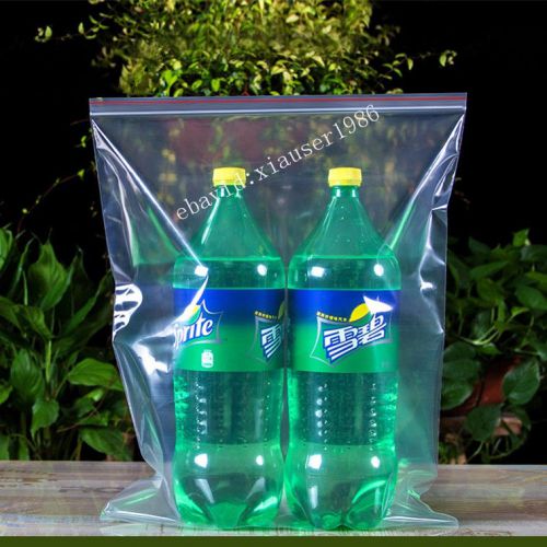 100 35x45cm  ziplock bags 2mil clear plastic bag reclosable zipper small bags for sale