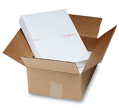 14&#034; x 14&#034; x 14&#034; kraft single wall 275-lb cardboard boxes (25 boxes) for sale