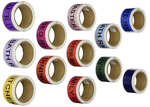 4 Bedroom Labeling Tape Living Room Packing Tape Bathroom Moving Supplies