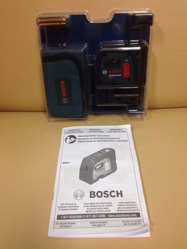New Bosch GPL5 R 5-Point Alignment Laser Free Shipping