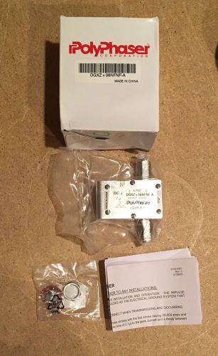PolyPhaser DGXZ+06NFNF-A Surge Protection800MHz - 250 MHz (NEW)