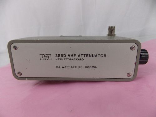 HP 355D 0.5W DC - 1000MHz VHF ATTENUATOR