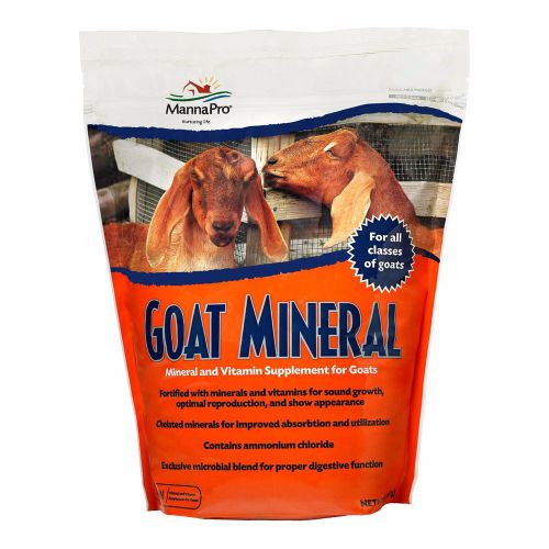 Manna Pro Goat Mineral. 8LB. Mineral &amp; Vitamin Supplement for Goats.
