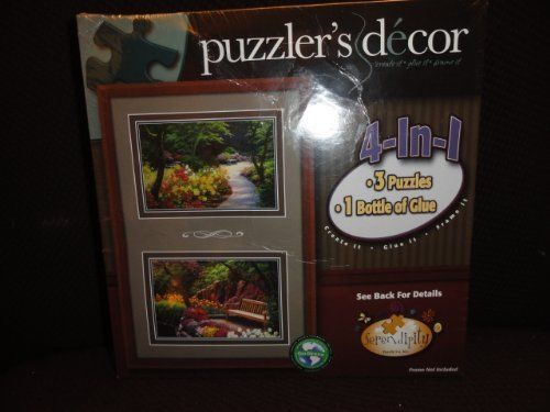 Puzzlers decor 4-in-1 flower sceens for sale