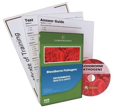 CONVERGENCE TRAINING 103 Bloodborne Pathogens, DVD