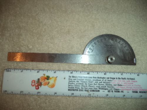General Hardware Mfg. Co. No.18 Machinists Protractor-New York, NY, made in USA