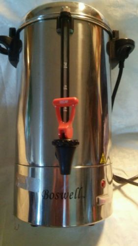 Pc167c boswell - pc series percolater, 1.56 gal. capacity, 40-mugs decaffeinated for sale