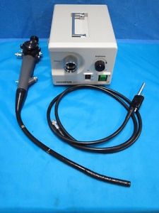 Olympus CLK-4 Light Source with Olympus OSF-35 Sigmoidoscope