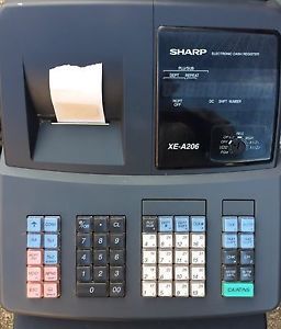 Sharp Electronic Cash Register Model XE-A206