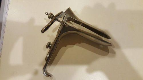 Vintage Medical Misdom Frank Vaginal Speculum STAINLESS