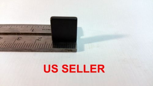 x2 N45 Black Epoxy 12x12x3mm Neodymium Rare-Earth Block Magnets