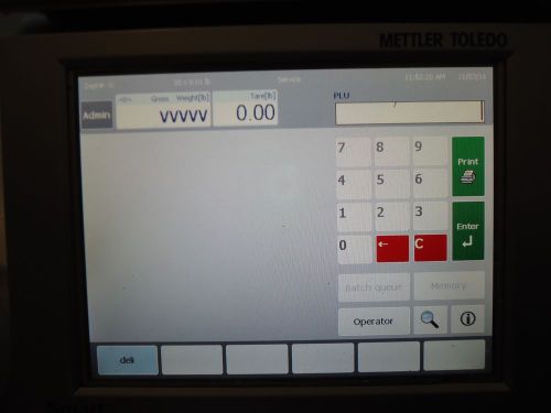 Mettler Toledo Impact M Touch Screen Deli Scale/Printer Model: PACT-M   #51