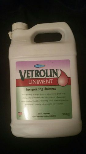 Vetrolin  liniment, 1 gal for sale