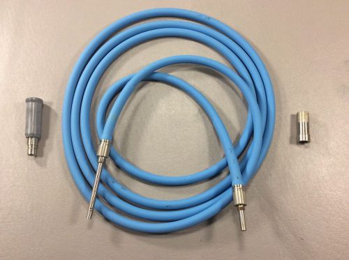 Dyonics 7205178 Fiber Optic Cable With Adaptors #2146 &amp;# 2147.          11916