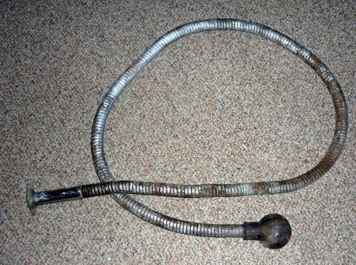 Vintage Maytage Engine Exhaust Pipe &amp; Cast Muffler Model 92-59 8 ft. Long