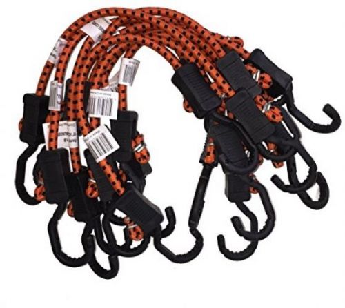 Kotap adjustable 18-inch bungee cords, 10-piece, item: mabc-18 for sale