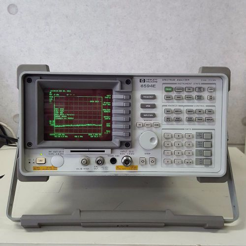 Used HP/AT 8594E(004,101,130,041) - Portable Spectrum Analyzer, 9 kHz to 2.9 GHz