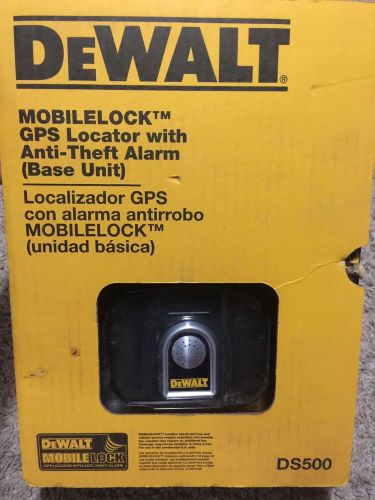 DeWalt DS500 Mobilelock GPS Locator with Anti-theft Alarm Base Unit