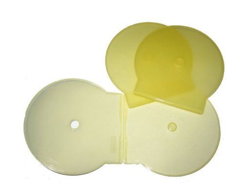 200 YELLOW CLAM SHELL CD CASES, JS106
