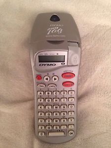 Dymo Letra Tag Handheld Label Maker 6 AA Batteries-Included With used Cartridge