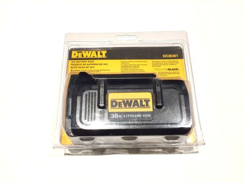 DeWalt DCB361 36V Lithium Ion Battery New