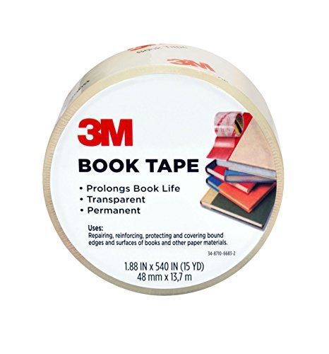 Scotch 1.88 x 540 Inches 3M Book Tape (840)