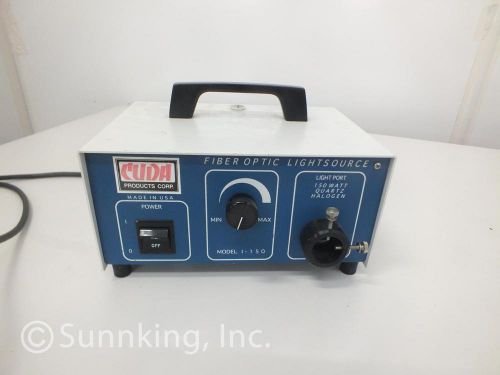 Cuda Model I-150 Fiber Optic Light Source / Illuminator -Tested