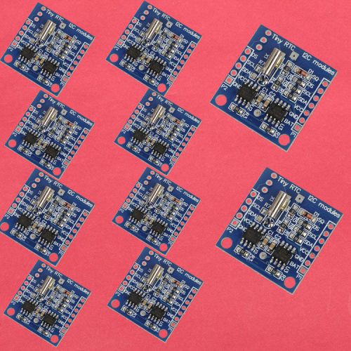 10pcs ds1307 i2c at24c32 rtc real time clock module for arduino avr pic 51 arm for sale