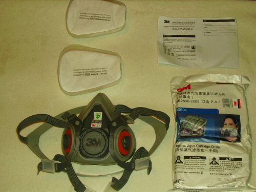 7PCS Suit For 6200 3M Face Gas Mask Spraying Painting Respirator Dust Mask 6001