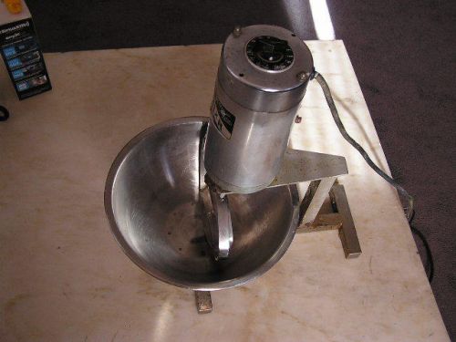 TIMIXR COMMERCIAL TILT HEAD DONUT BAKER MIXER USED WITH HOL&#039;N ONE DONUT FRYER