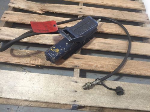 Enerpac pa 133 air hydraulic pump , works but foot pedal sticks for sale