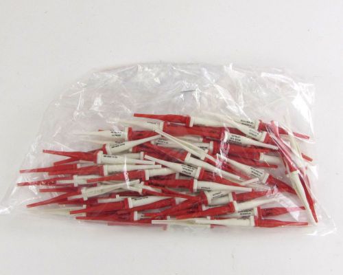 Lot of (50) deutsch m81969/14-02 red white plastic tools for sale
