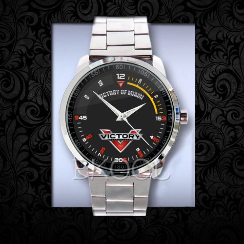 348 VICTORY USA Motorcycles Muscle Logo Sport Watch Design On Sport Metal Watch