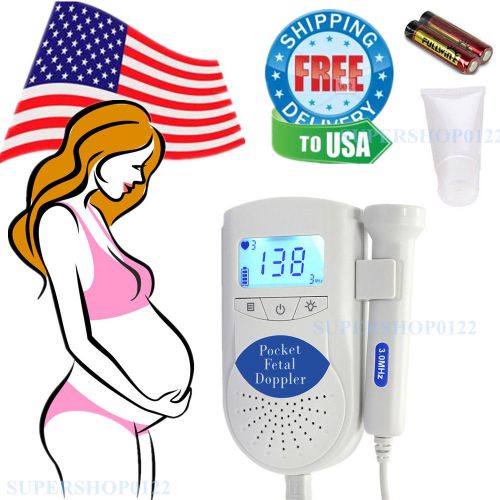 Hot Sonoline B Fetal heart doppler,Backlight LCD,FDA,US Seller 1y warranty,3Mhz