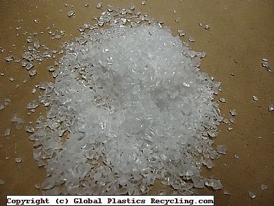Ps crystal styrene polystyrene pf clear regrind plastic material for sale