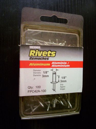 Surebonder aluminum Rivets FPC42A-100 1/8&#034; 3mm