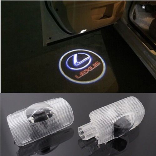 2 x LED car door courtesy Ghost Shadow lights For Lexus IS ES LS RX LX es300h