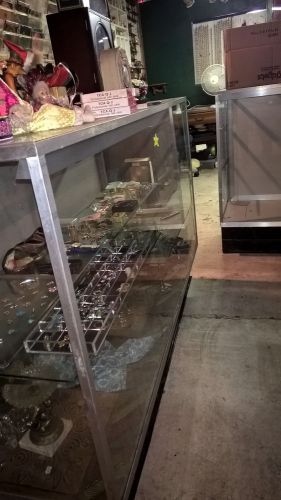 Commercial Glass Display Case Full Vision There  A Two Of Them Store closeing!