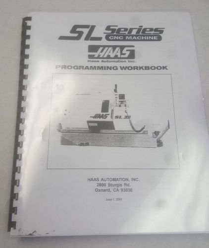 Haas Programming Workbook | SL-Series | M19