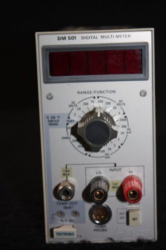 Tektronix DM 501 Digital Multi-Meter B154063