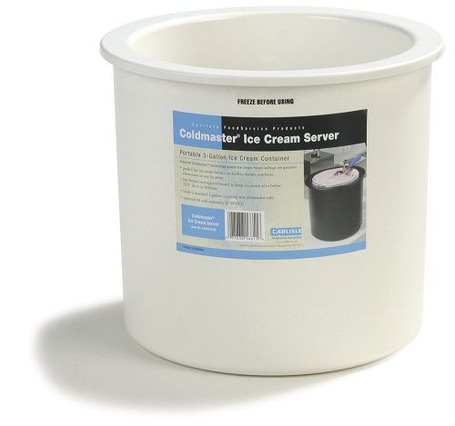 Carlisle CM101202 Coldmaster Insulated Ice Cream Server and Lid, 3 Gallon Capaci