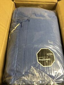 25pc Dupont ProShield 10 Protective Coverall Blue 3X w/Collar Brand New