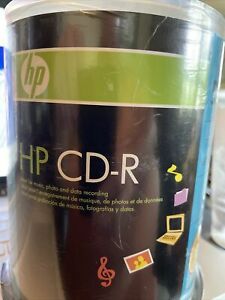 HP CD-R - 52x - 700 MB Data - 80 Min Music - 100 Pack - NEW Factory Sealed