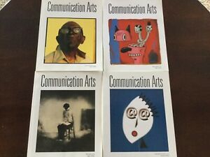 Communication Arts Magazine Lot of 4 2000