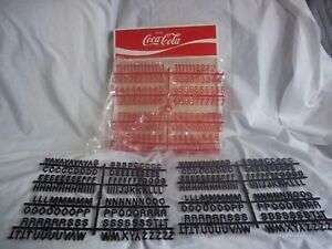 70&#039;s Era Coca-Cola Menu Board Sign w/3 NOS letter &amp; number sets!